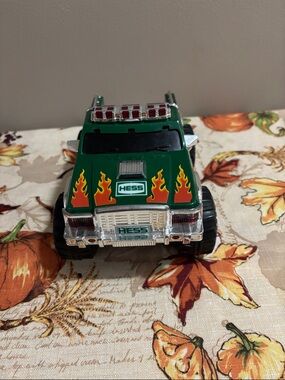 Green Flame Hess Truck Toy - Kids